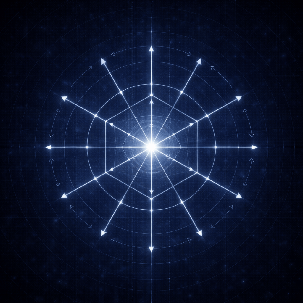 Codex LUX Zwölferstruktur als Modell zyklischer Bewegung und relationaler Orientierung innerhalb dynamischer Systeme